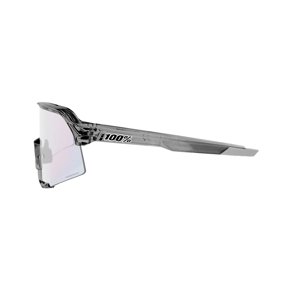100% S3™ - Polished Translucent Grey - Rose Gold Mirror Photochromic Lens