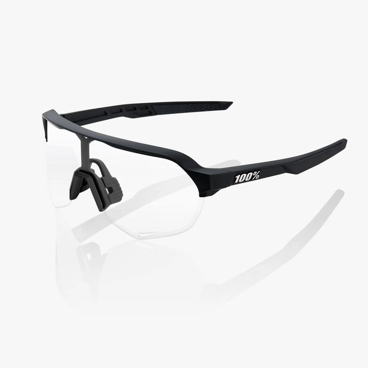 100% Lente S2® - Soft Tact Black - Smoke + Clear Lens