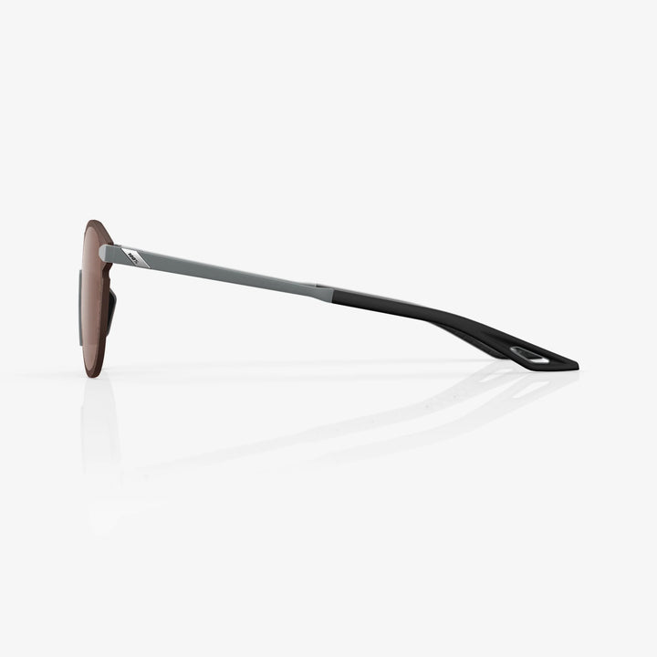 Legere Round - Soft Tact Cool Grey - HiPER Crimson Mirror