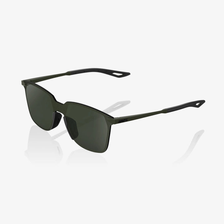 100% Legere Square - Soft Tact Army Green - Grey Green Lens