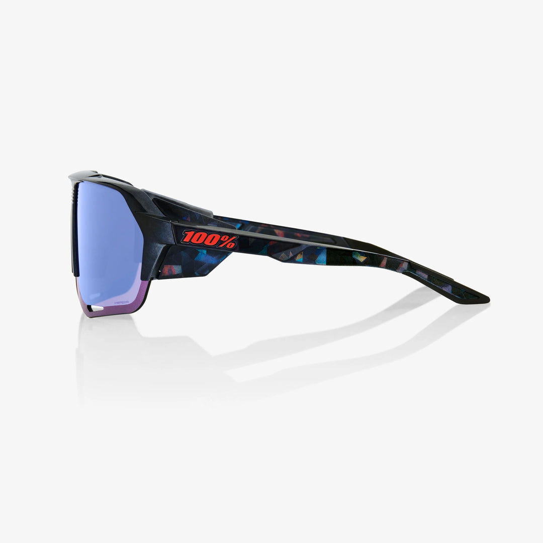 100% NORVIK™ - Black Holographic - HiPER® Blue Multilayer Mirror + Clear Lens