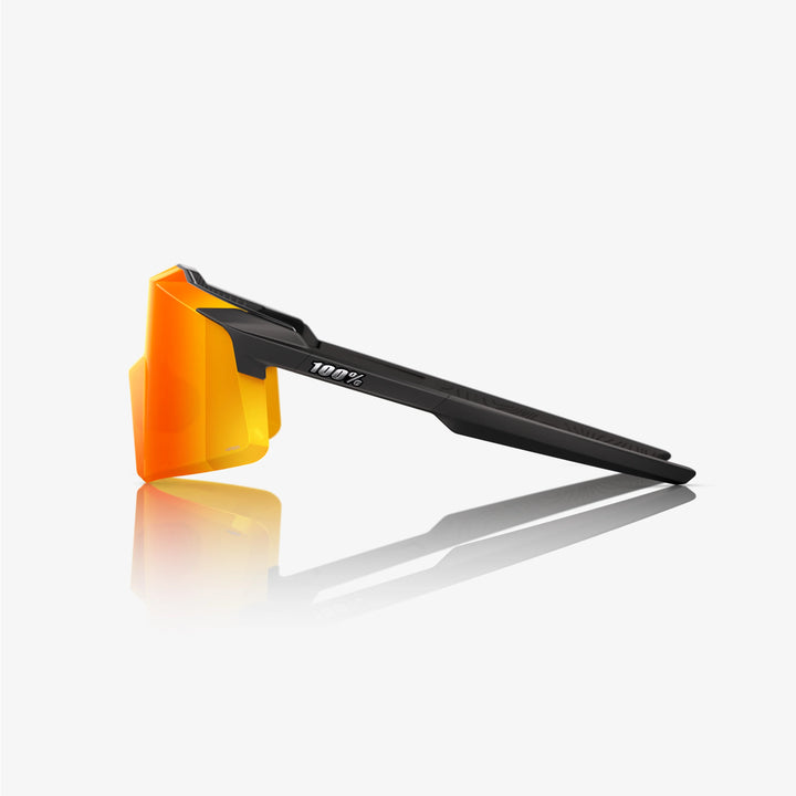 100% AEROCRAFT - Soft Tact Black - HiPER Red Multilayer Mirror