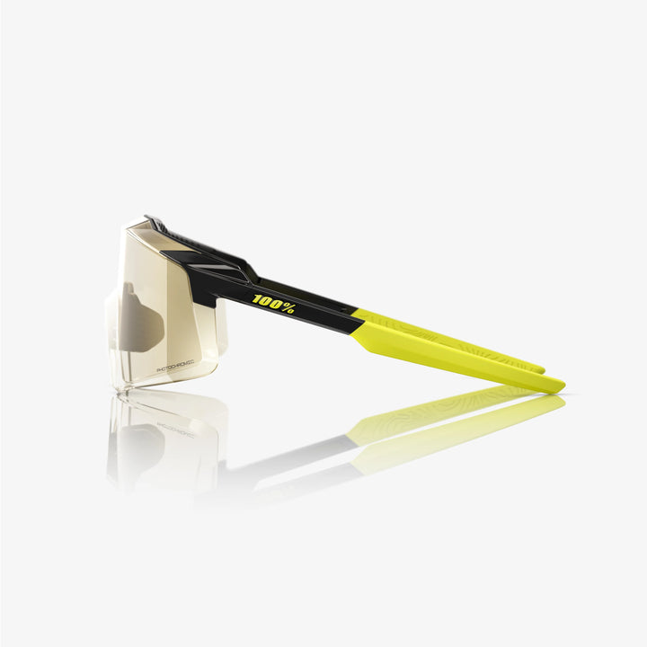 100% AEROCRAFT - Gloss Metallic Black - Gold Mirror Photochromic