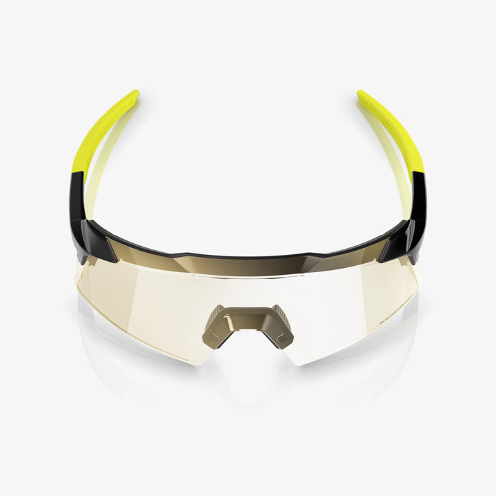 100% AEROCRAFT - Gloss Metallic Black - Gold Mirror Photochromic