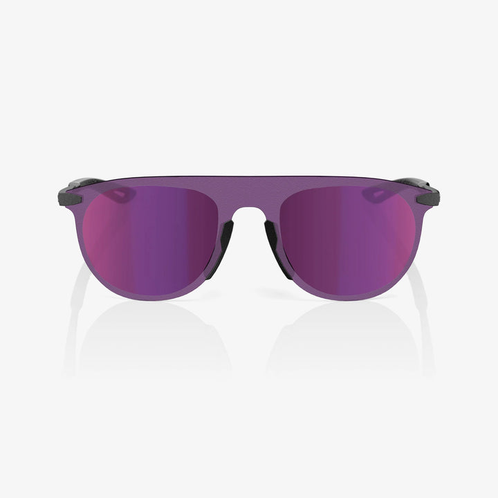 100% Legere Coil - Matte Gunmetal - Purple Multilayer Mirror Lens