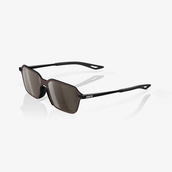 100% Legere Trap - Matte Black - HiPER Silver Mirror Lens