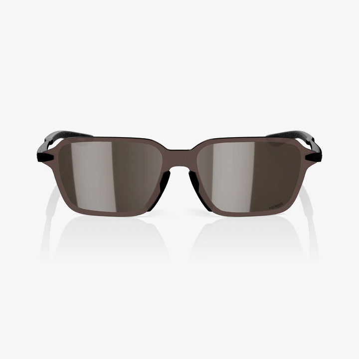 100% Legere Trap - Matte Black - HiPER Silver Mirror Lens