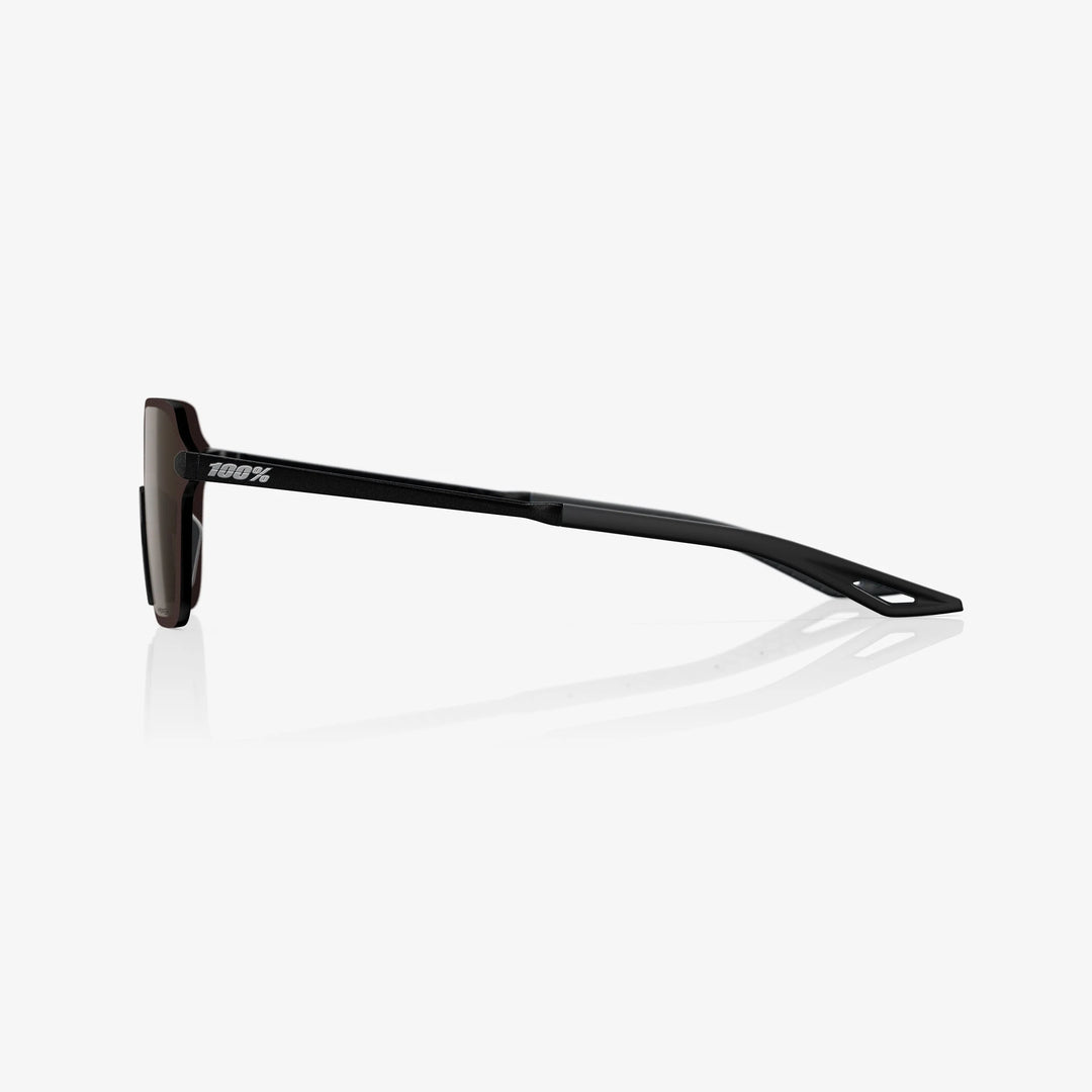 100% Legere Trap - Matte Black - HiPER Silver Mirror Lens