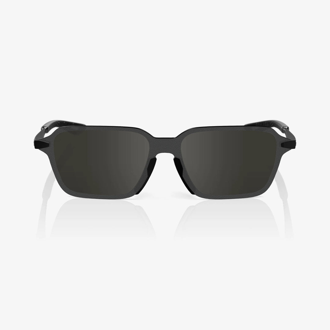 100% Legere Trap - Matte Gunmetal - Black Mirror Lens