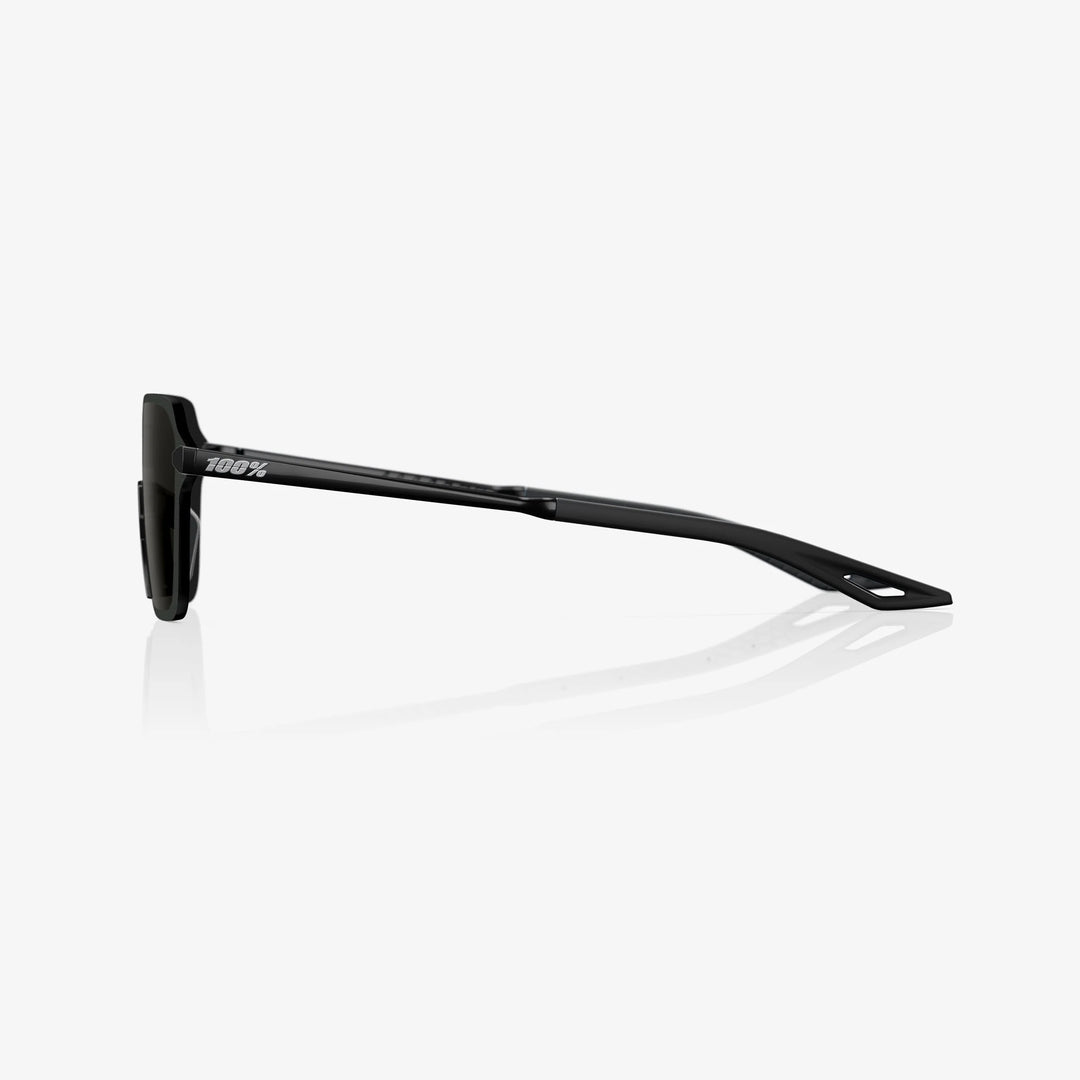 100% Legere Trap - Matte Gunmetal - Black Mirror Lens