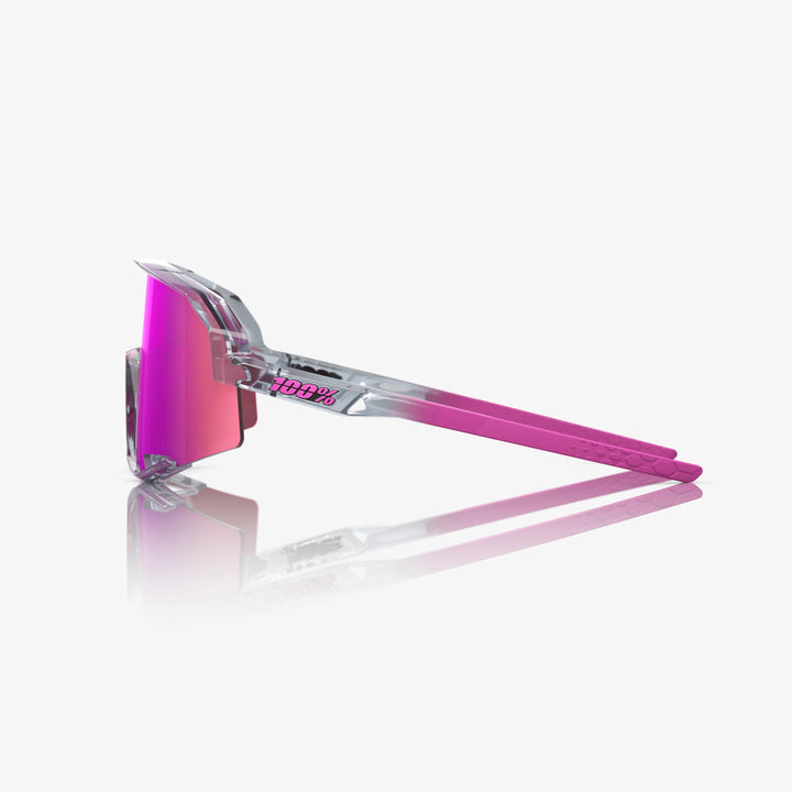 100% SLENDALE - Polished Translucent Grey - Purple Multilayer Mirror