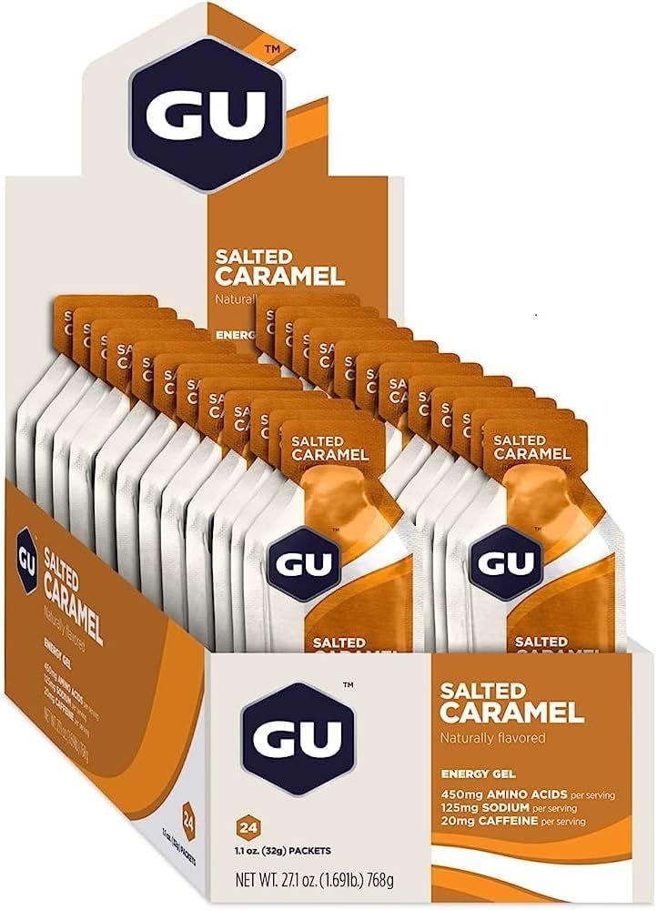 GU Gel Energizante - Caramelo Salado (Caja de 24 Unidades)
