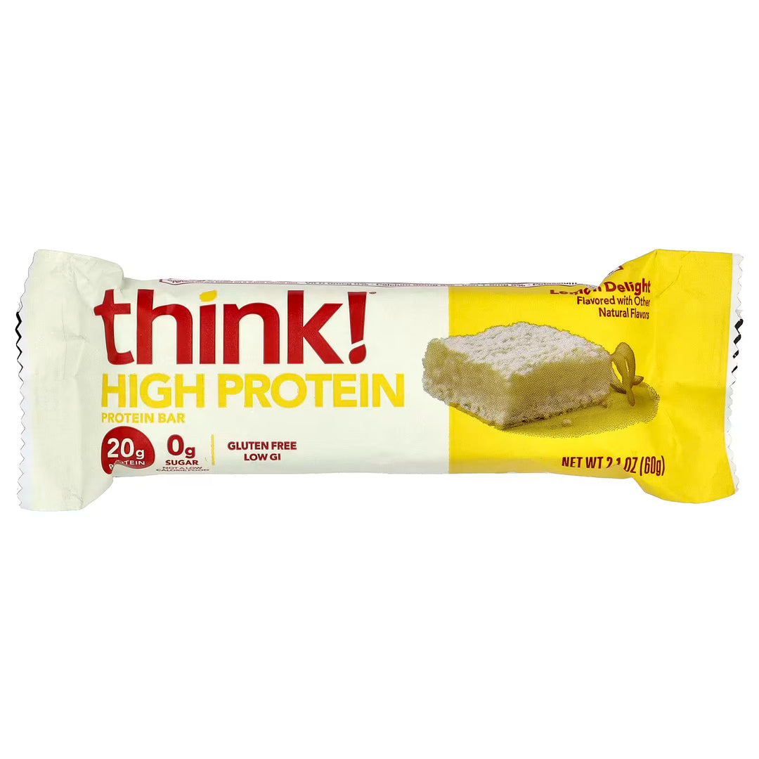 Think !, Barritas altas en proteínas - Delicia de limón