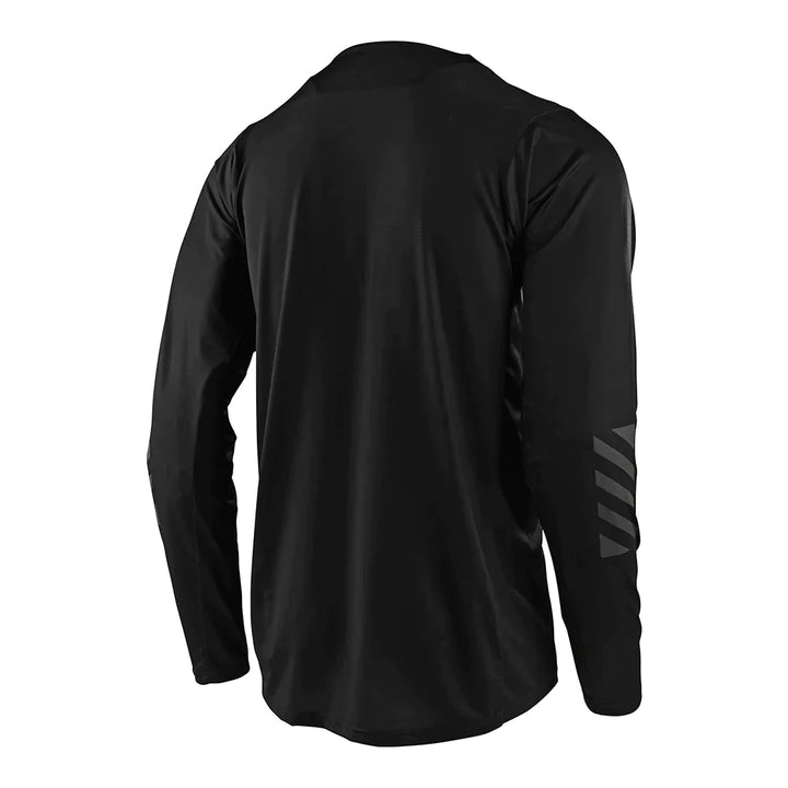 SKYLINE LS JERSEY - SOLID BLACK