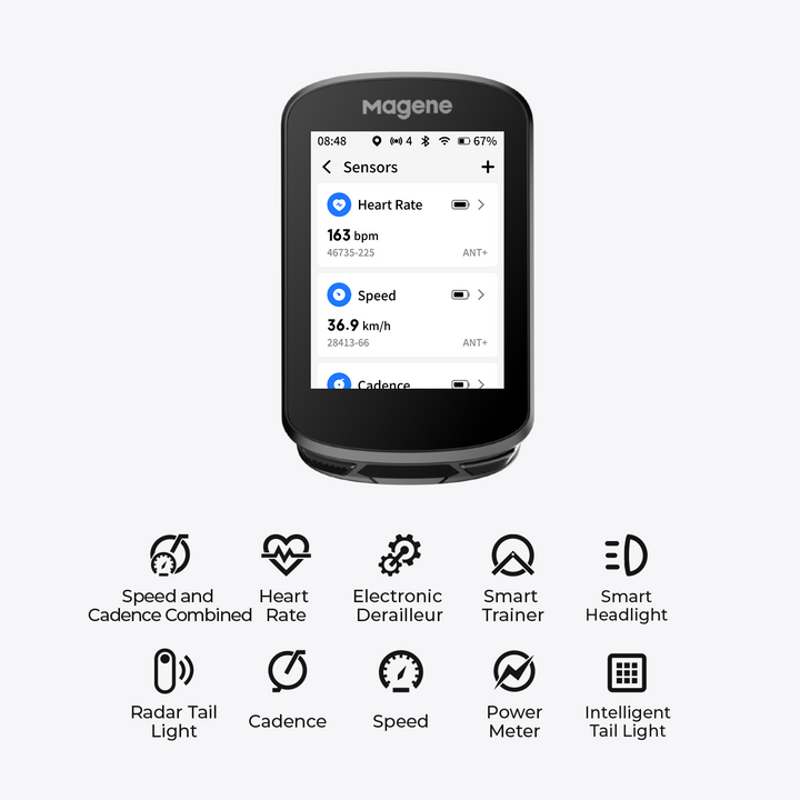 Magene C506 – Ciclomputador GPS para bicicleta