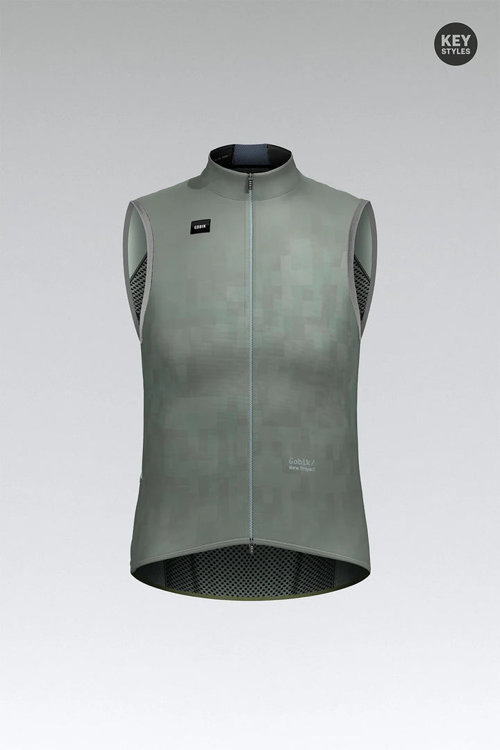 Chaleco Cortaviento GOBIK Plus 2.0 Hombre Cedar Check