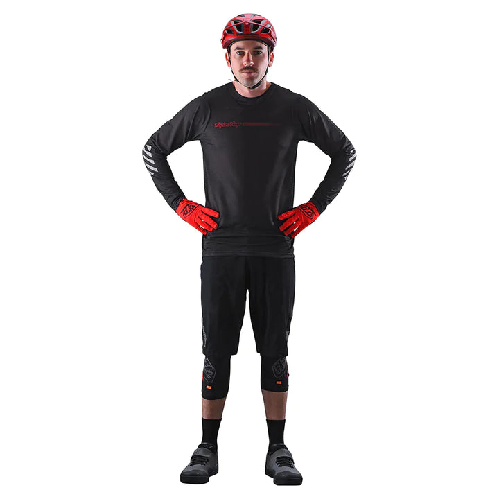 Troy Lee Designs SKYLINE AIR LS JERSEY - CHANNEL CARBON