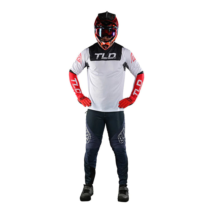 SPRINT LS JERSEY - CHARCOAL GLO RED