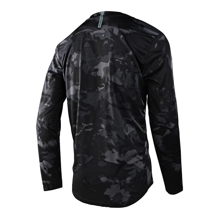 Troy Lee Designs FLOWLINE LS JERSEY - COVERT BLACK