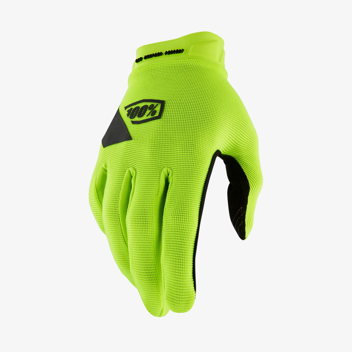 100% RIDECAMP GEL Guantes - Fluo Yellow