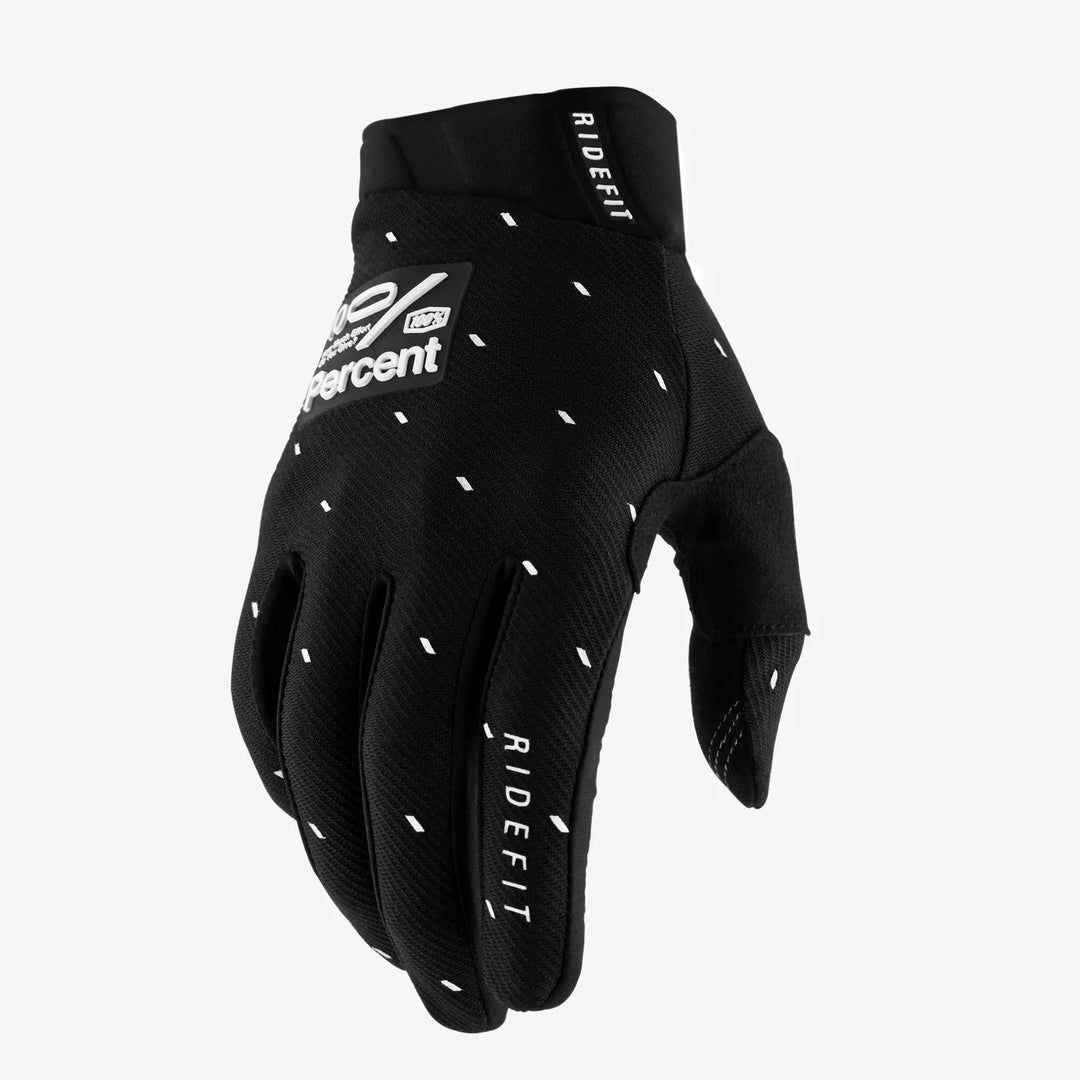 100% RIDEFIT Guantes - Slasher Black