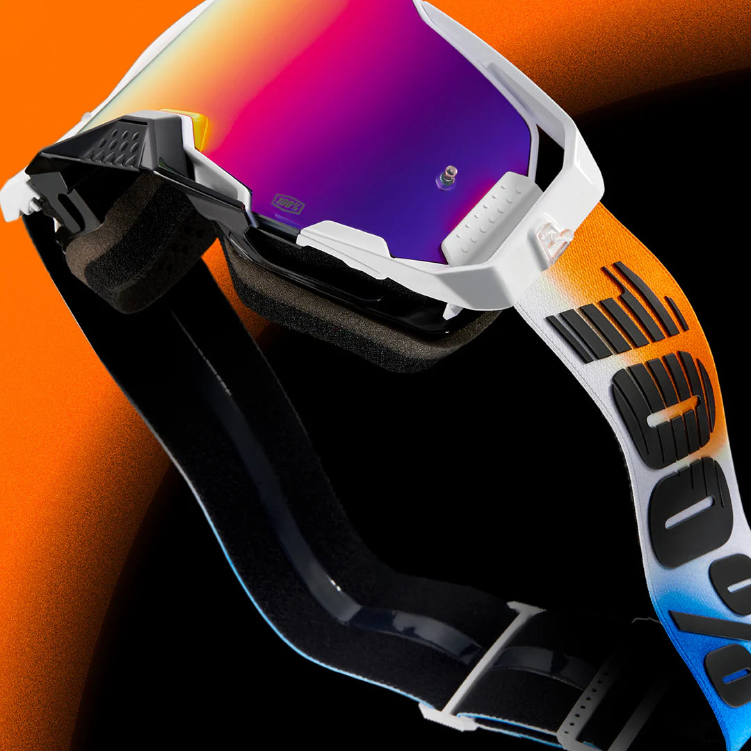 100% ARMEGA® Goggle United - HiPER Red/Blue Mirror Lens