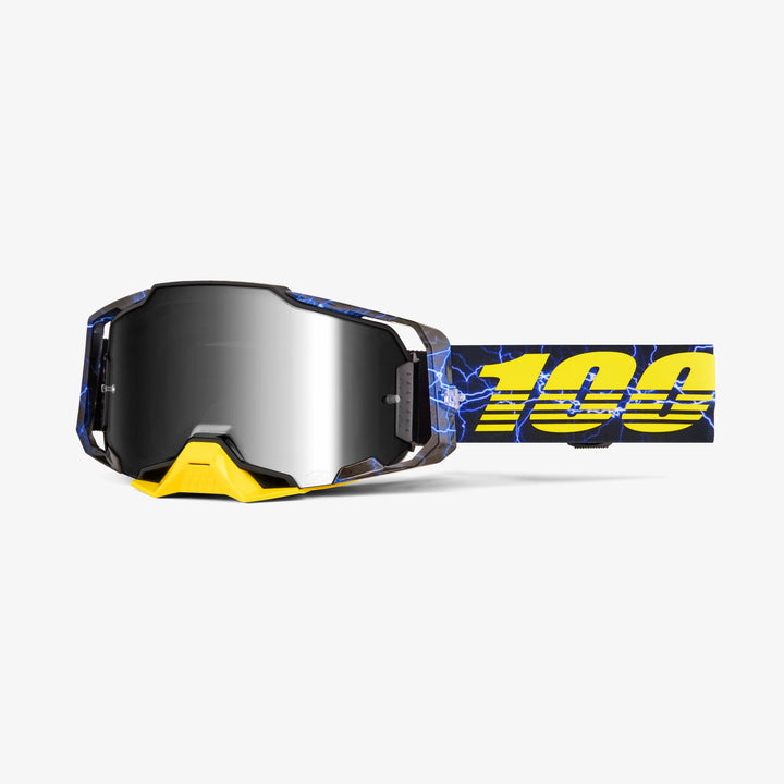 100% ARMEGA® Goggle Fury - Silver Mirror Lens