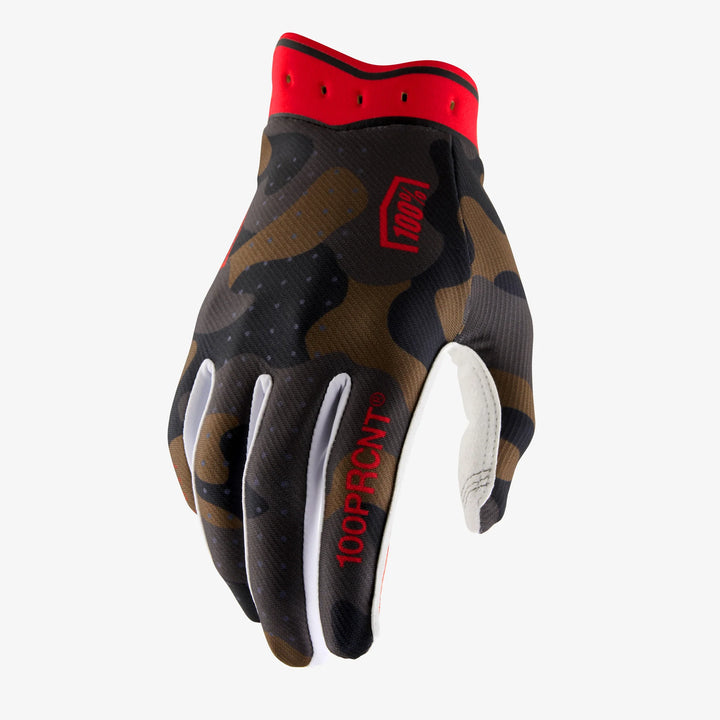 100% iTRACK Guantes - Camo