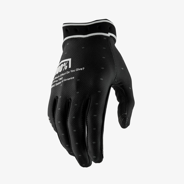 Guantes 100% Ridefit - Black
