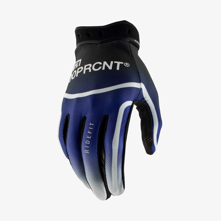Guantes 100% Ridefit - Blue