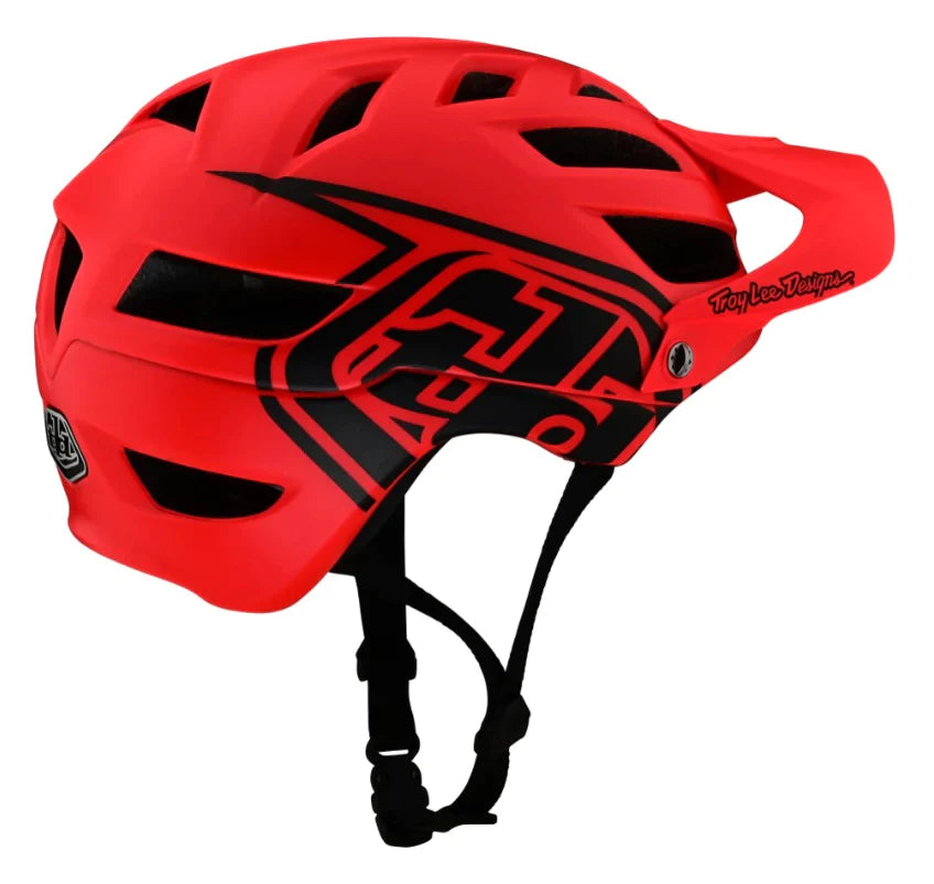 Troy Lee Designs A1 DRONE CASCO - FIRE RED