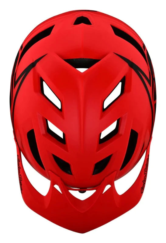 Troy Lee Designs A1 DRONE CASCO - FIRE RED