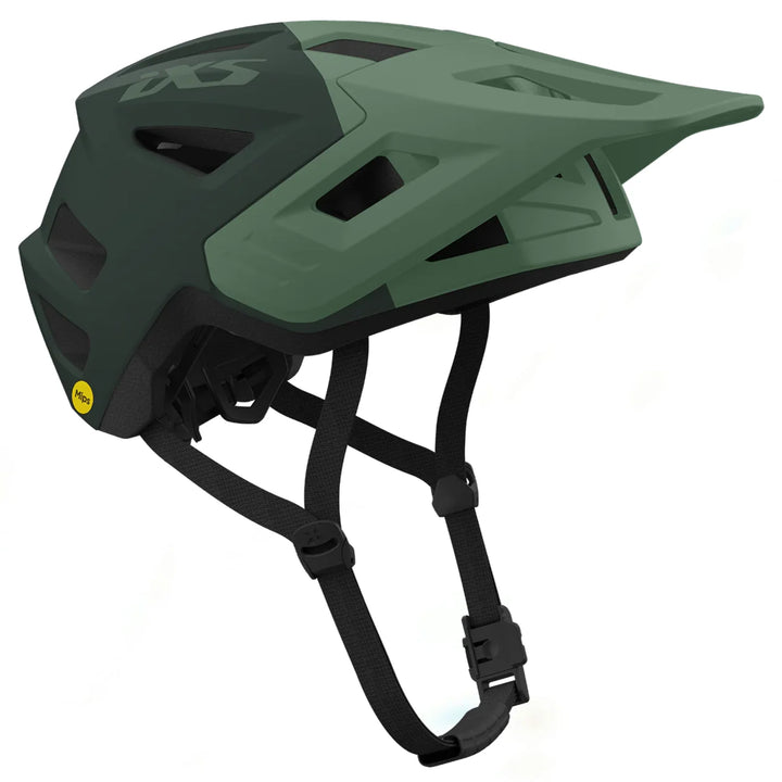 Casco Abierto IXS Flow 1.0 MIPS - Sage Duck Green