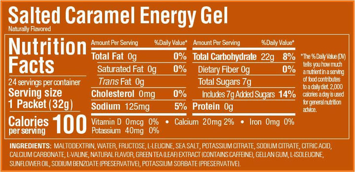 GU Gel Energizante - Caramelo Salado (Caja de 24 Unidades)