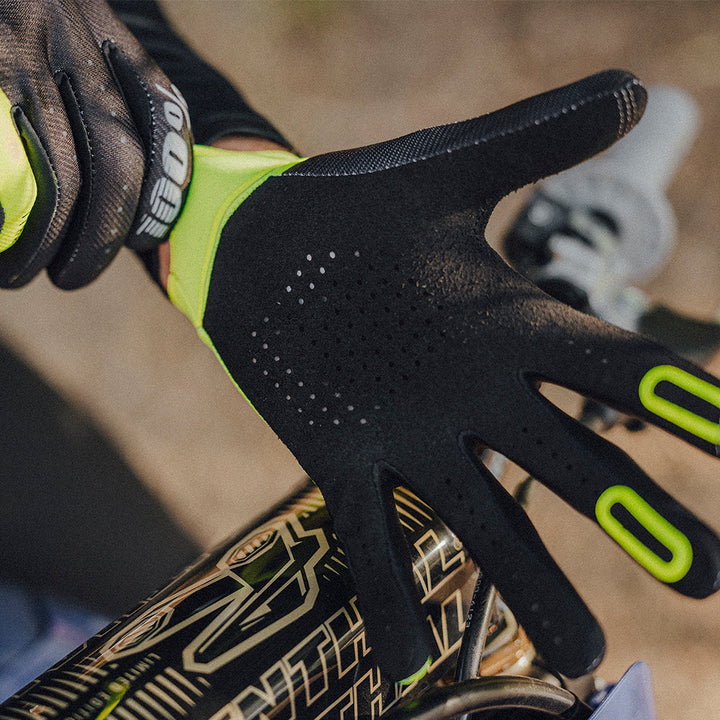 100% iTRACK Guantes - Fluo Yellow
