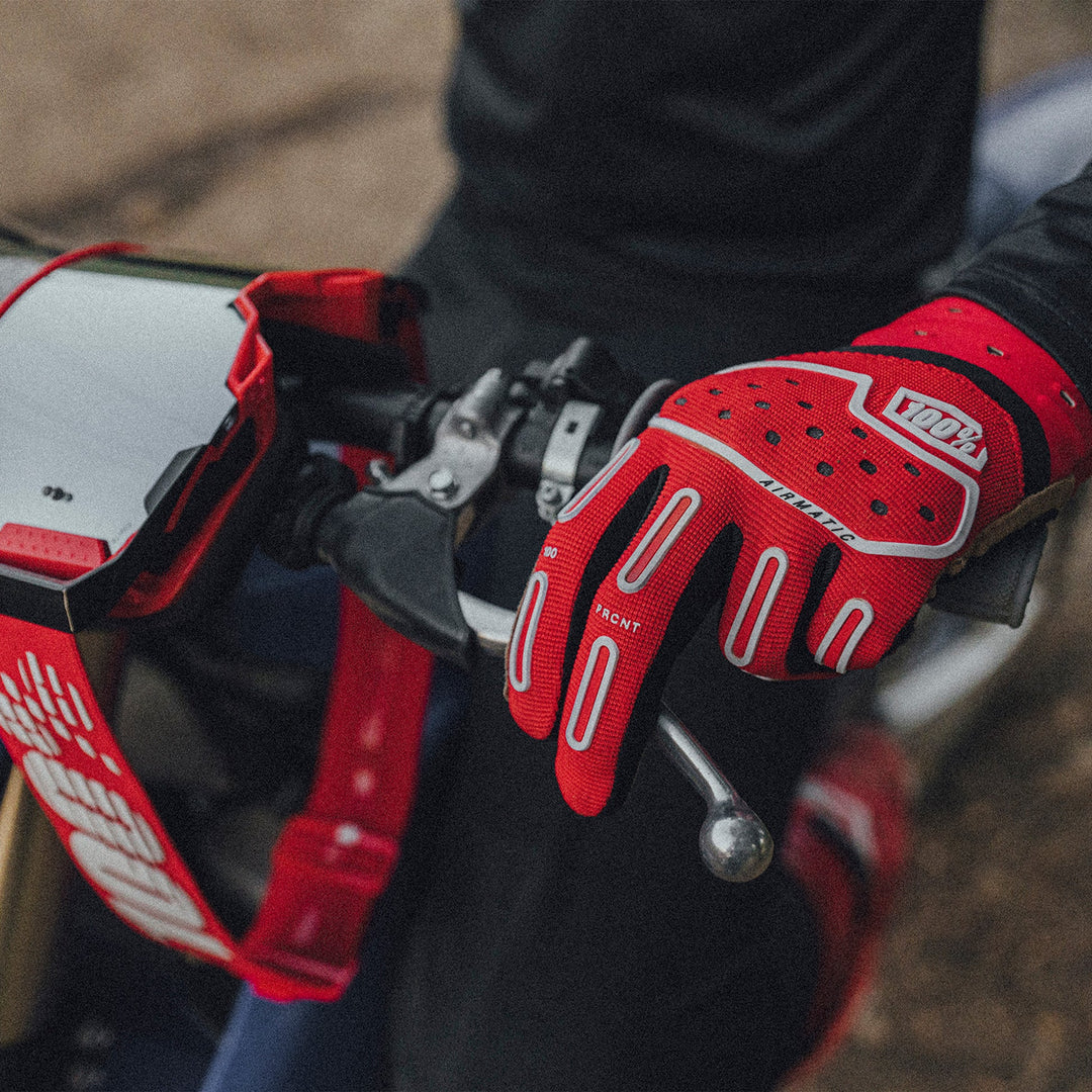 Guantes 100% Airmatic 2 - Red/Black
