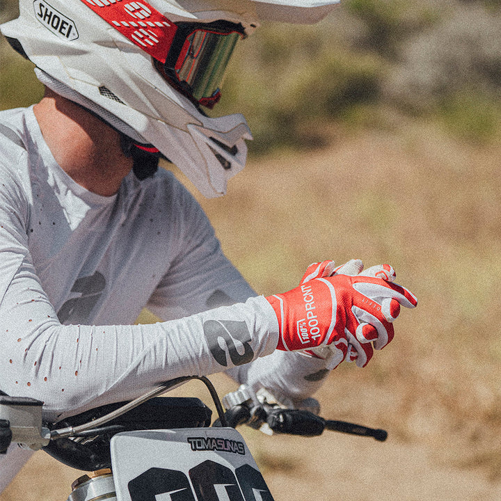 Guantes 100% Ridefit - Red