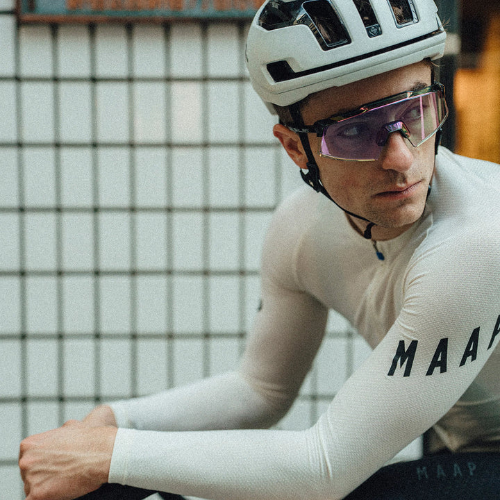 100% AEROCRAFT - Gloss Black - Purple Mirror Photochromic