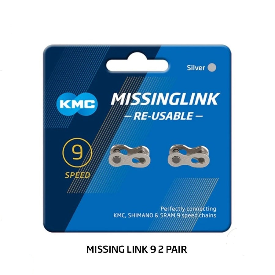 Candado de cadena KMC 9V - Silver
