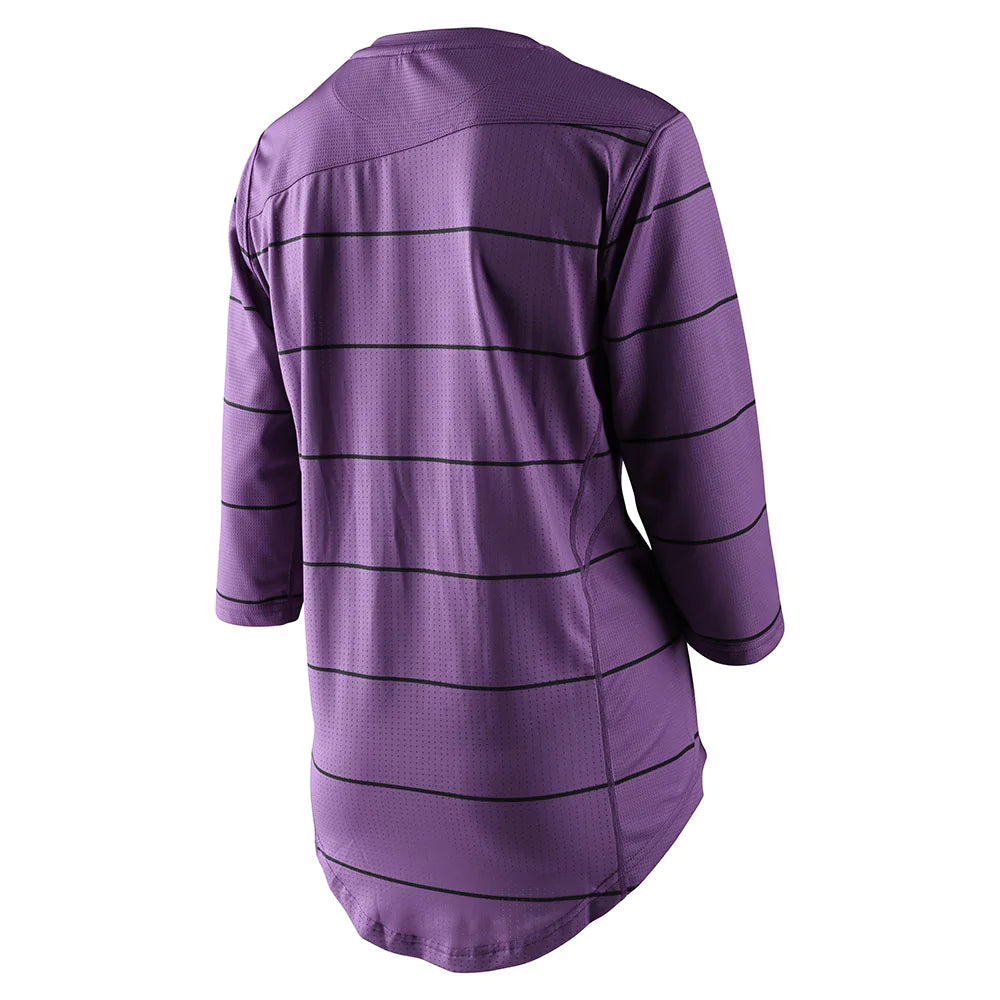MISCHIEF PINSTRIPE JERSEY 3/4 - ORCHID