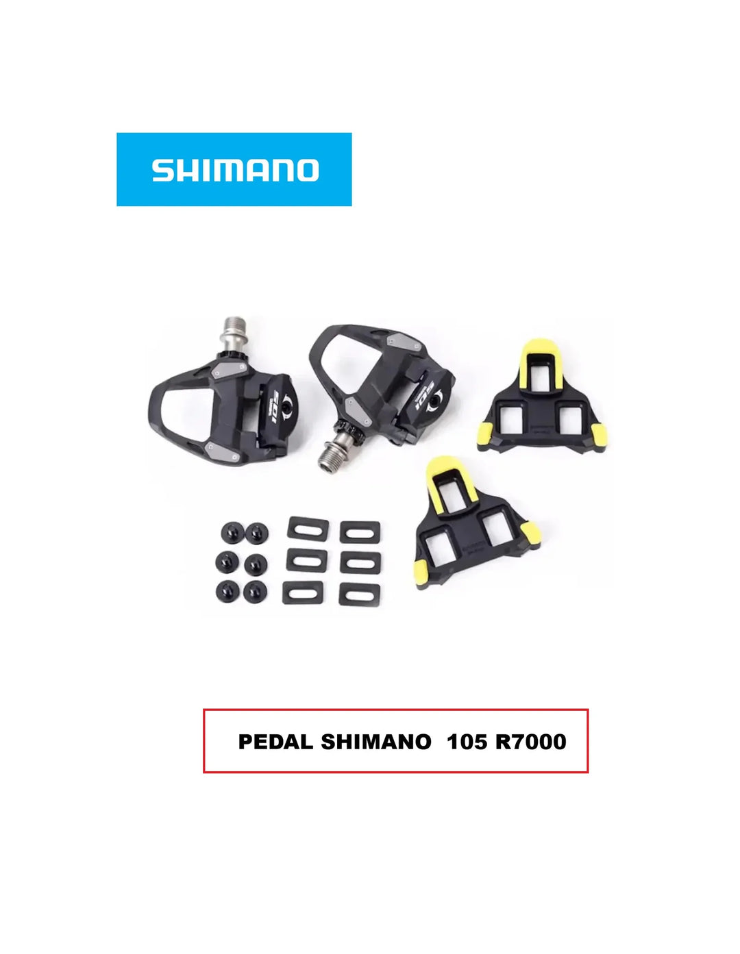Pedales Shimano 105 SPD-SL PD-R7000