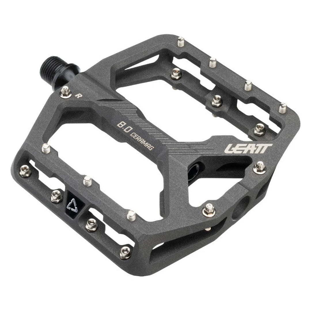PEDALES LEATT  ALLMTN 8.0 FLAT 114x100MM - CERAGREY