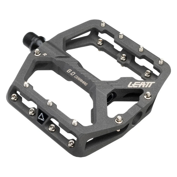 PEDALES LEATT  ALLMTN 8.0 FLAT 114x100MM - CERAGREY