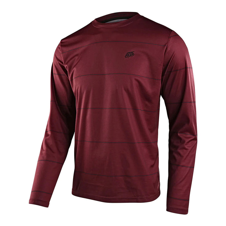 FLOWLINE LS JERSEY - REVERT WINE