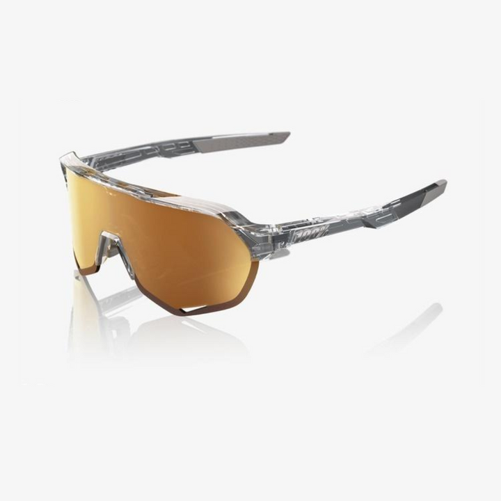 100% Lente S2® - Translucent Grey - Soft Gold Mirror + Clear Lens