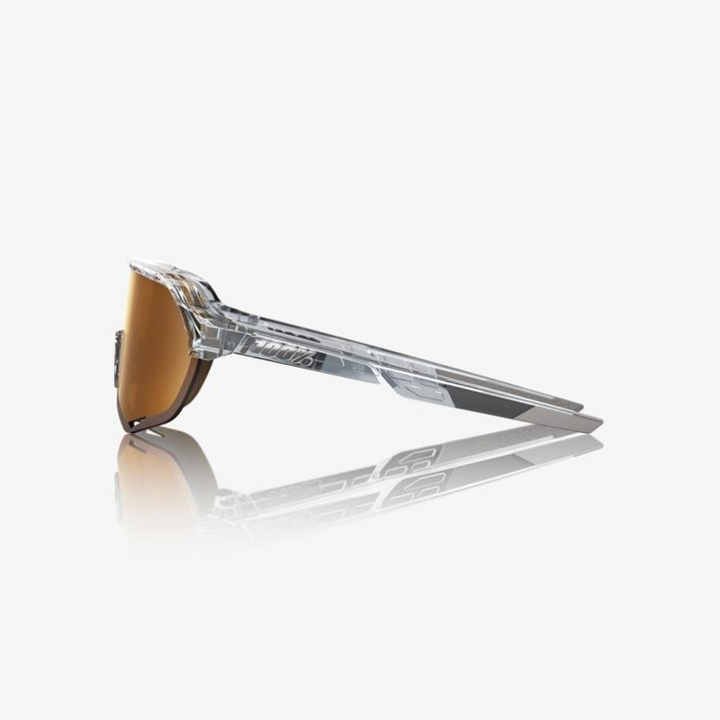100% Lente S2® - Translucent Grey - Soft Gold Mirror + Clear Lens