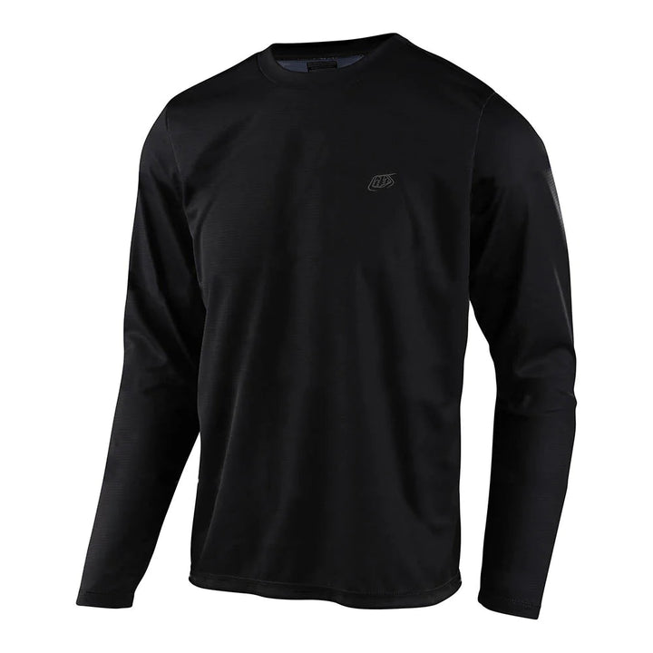 Troy Lee Designs FLOWLINE LS JERSEY - SOLID BLACK