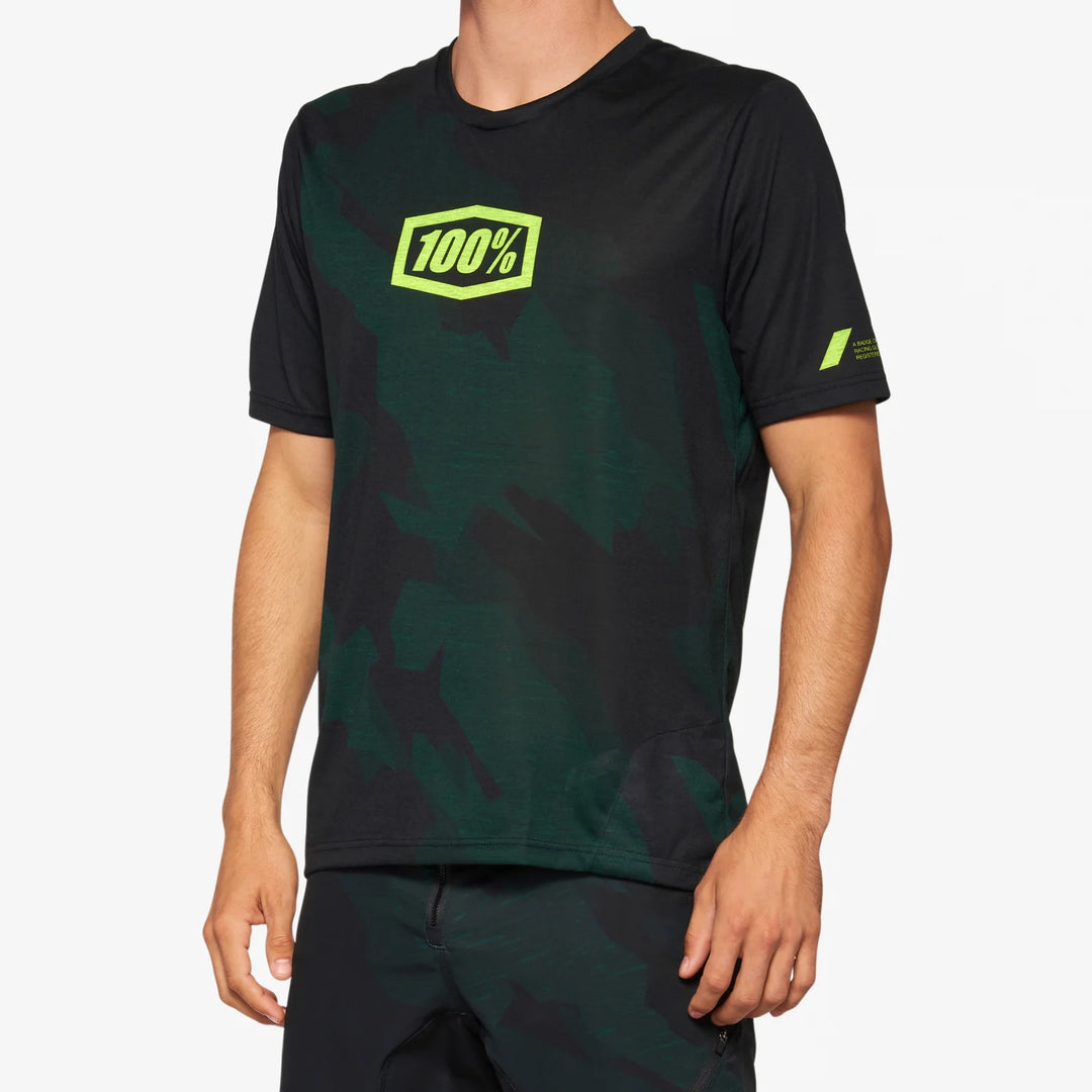 100% AIRMATIC LE JERSEY - BLACK CAMO