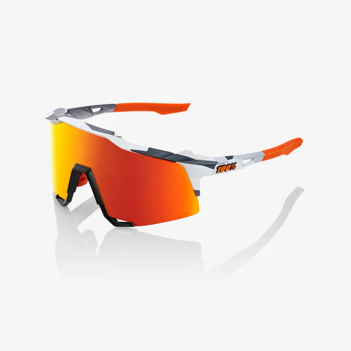 SPEEDCRAFT® - Soft Tact Grey Camo - HiPER® Red Multilayer Mirror + Clear Lens