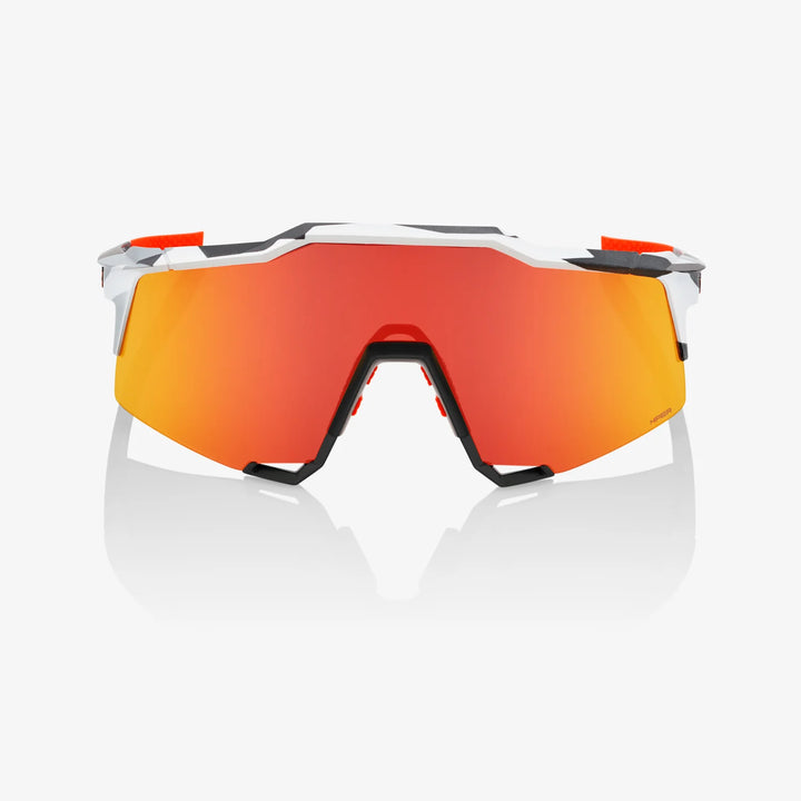 SPEEDCRAFT® - Soft Tact Grey Camo - HiPER® Red Multilayer Mirror + Clear Lens